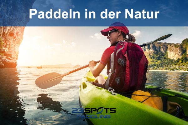Paddeln in der Natur